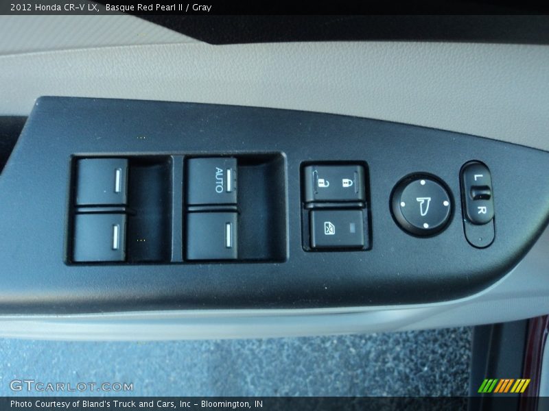 Basque Red Pearl II / Gray 2012 Honda CR-V LX