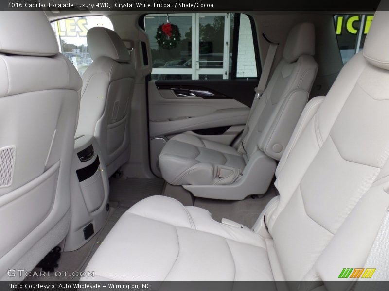 Rear Seat of 2016 Escalade Luxury 4WD