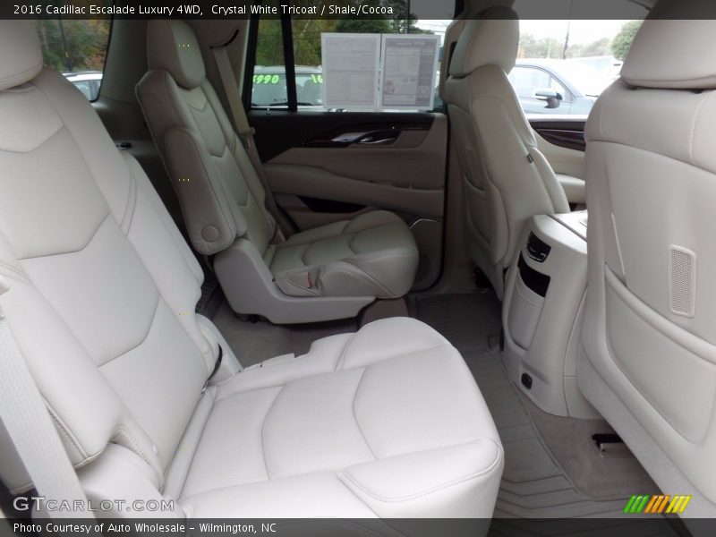 Rear Seat of 2016 Escalade Luxury 4WD