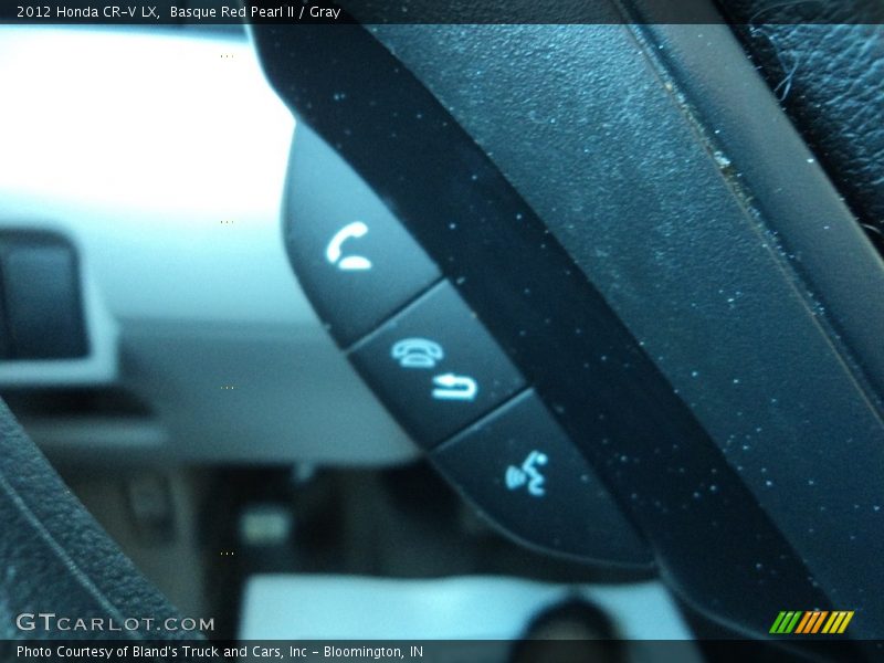Basque Red Pearl II / Gray 2012 Honda CR-V LX