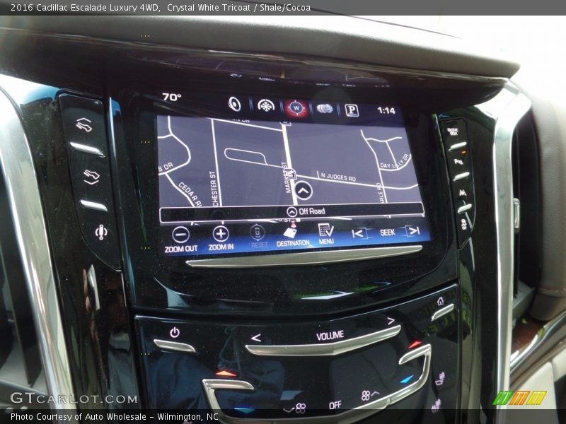 Navigation of 2016 Escalade Luxury 4WD