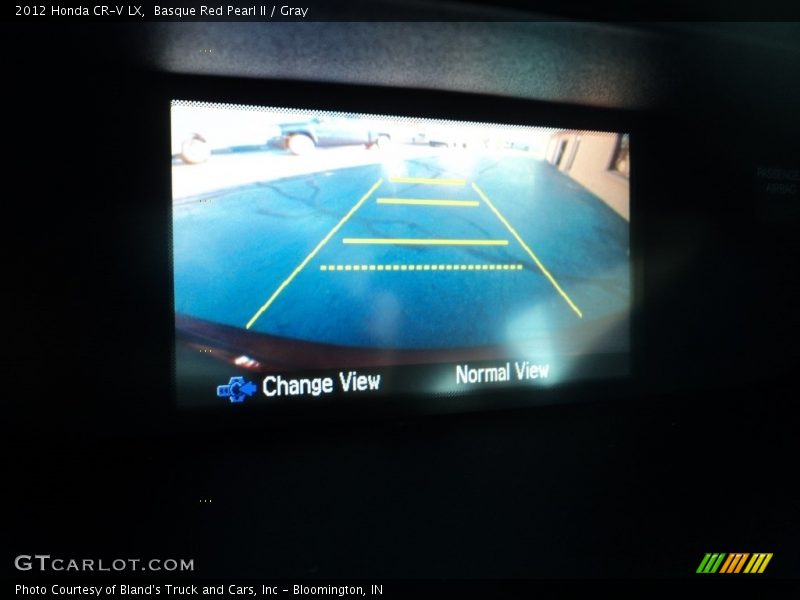 Basque Red Pearl II / Gray 2012 Honda CR-V LX