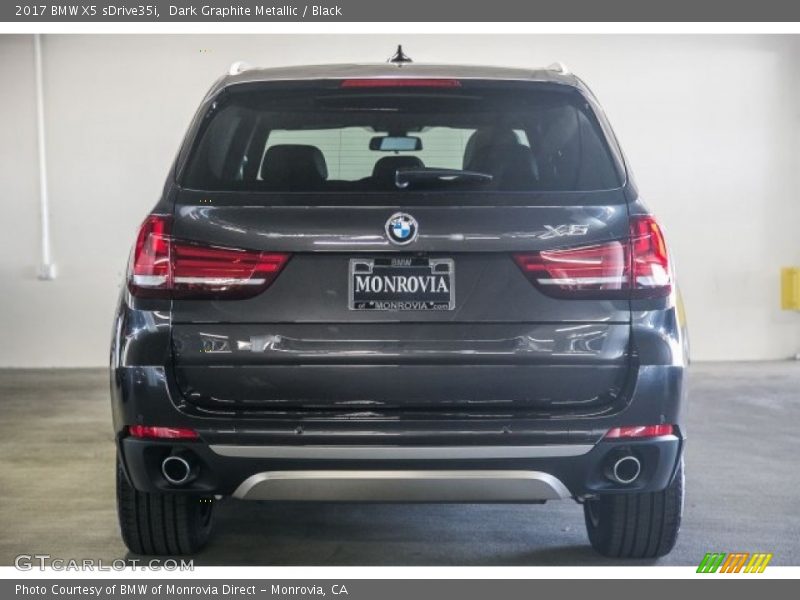 Dark Graphite Metallic / Black 2017 BMW X5 sDrive35i