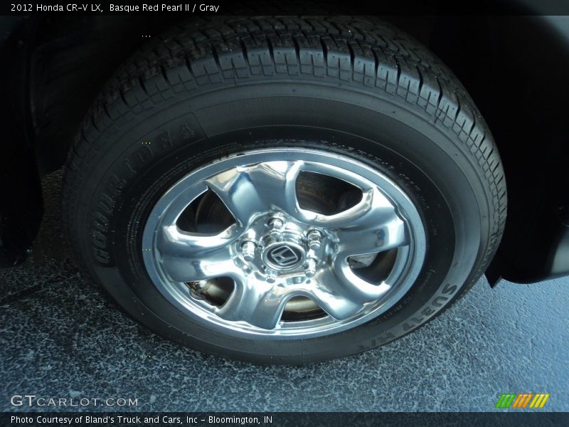 Basque Red Pearl II / Gray 2012 Honda CR-V LX