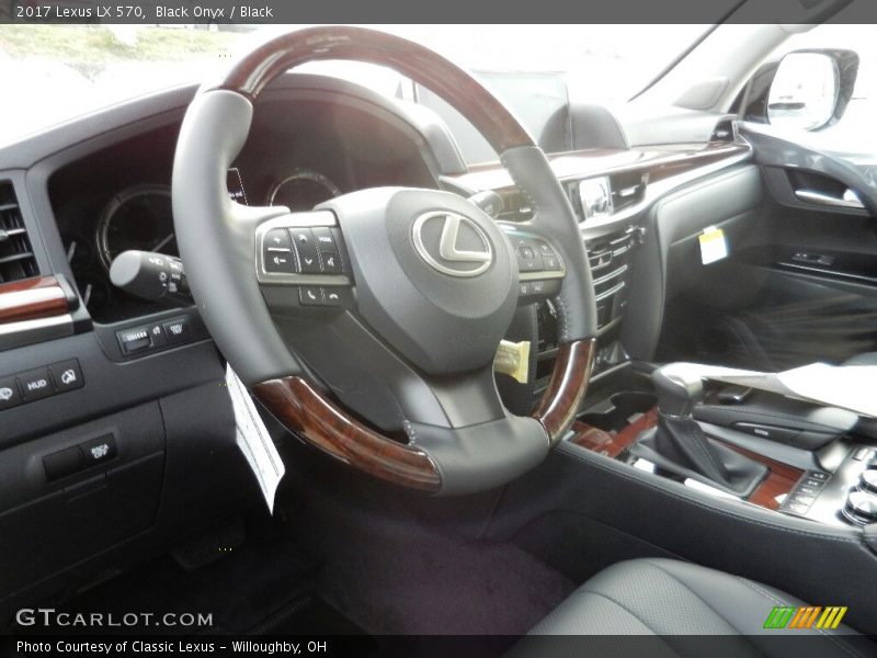 Dashboard of 2017 LX 570