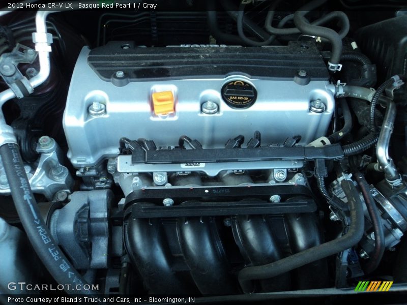 Basque Red Pearl II / Gray 2012 Honda CR-V LX