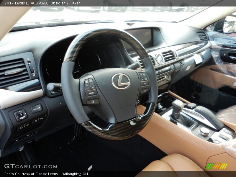  2017 LS 460 AWD Flaxen Interior