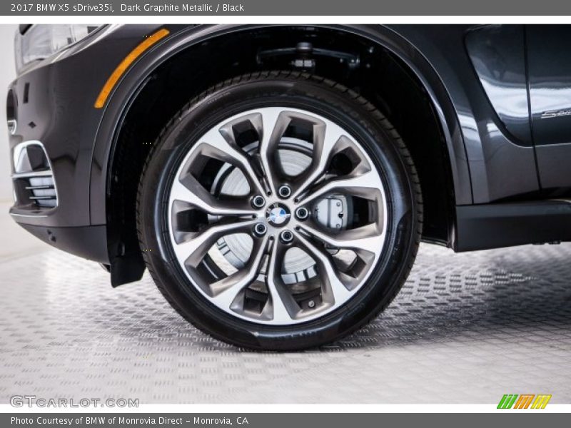 Dark Graphite Metallic / Black 2017 BMW X5 sDrive35i