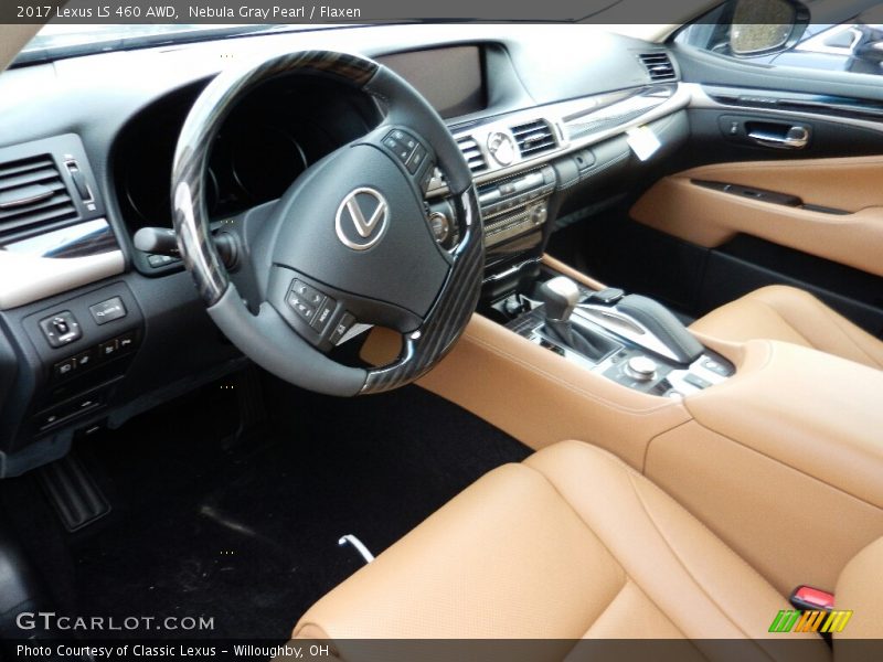 2017 LS 460 AWD Flaxen Interior