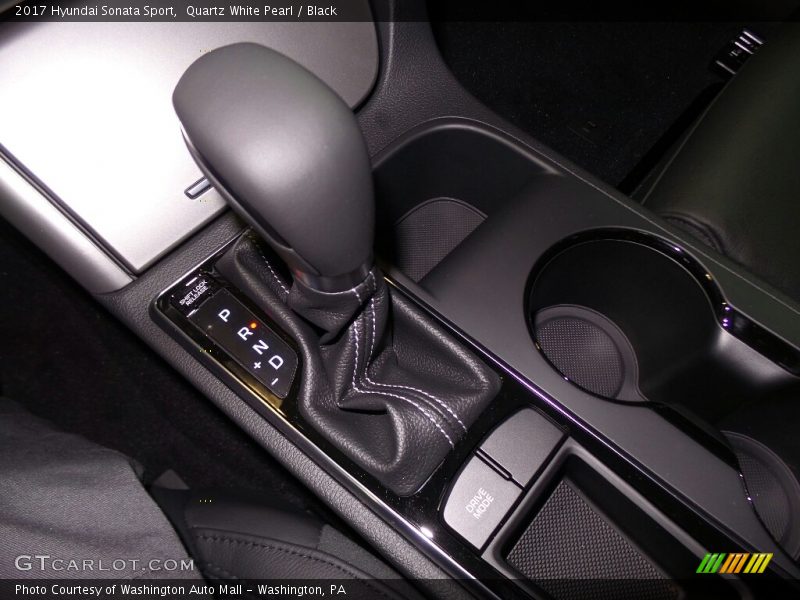 Quartz White Pearl / Black 2017 Hyundai Sonata Sport