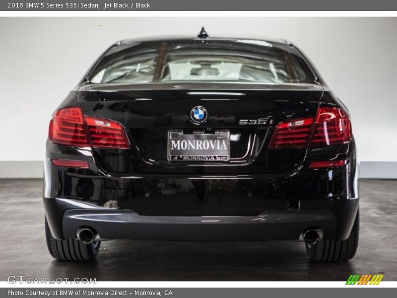 Jet Black / Black 2016 BMW 5 Series 535i Sedan