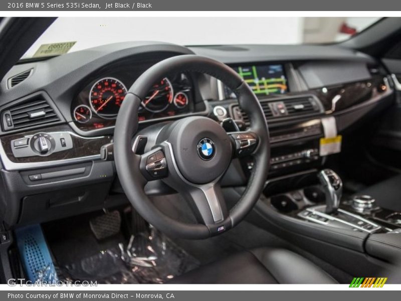 Jet Black / Black 2016 BMW 5 Series 535i Sedan