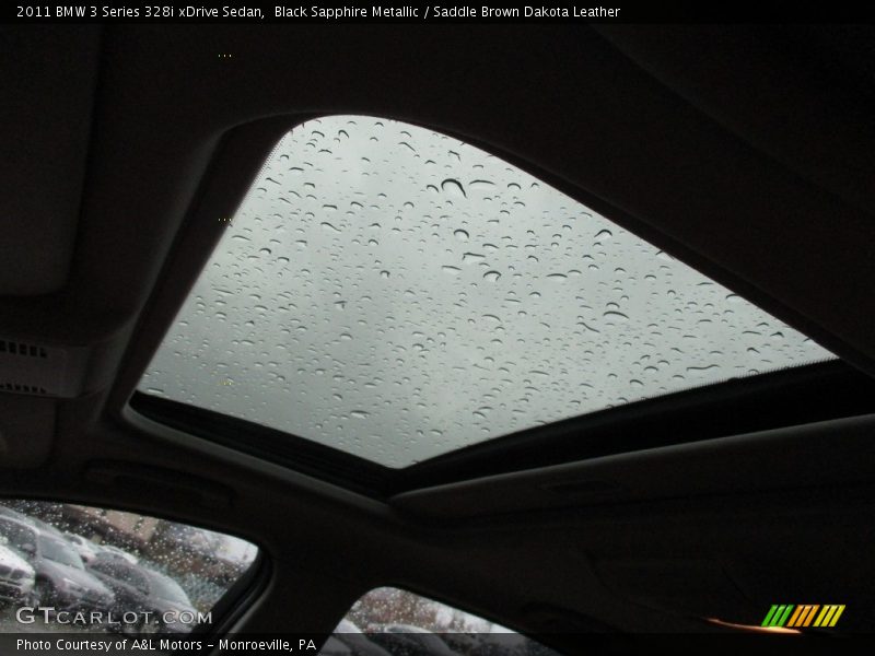 Black Sapphire Metallic / Saddle Brown Dakota Leather 2011 BMW 3 Series 328i xDrive Sedan