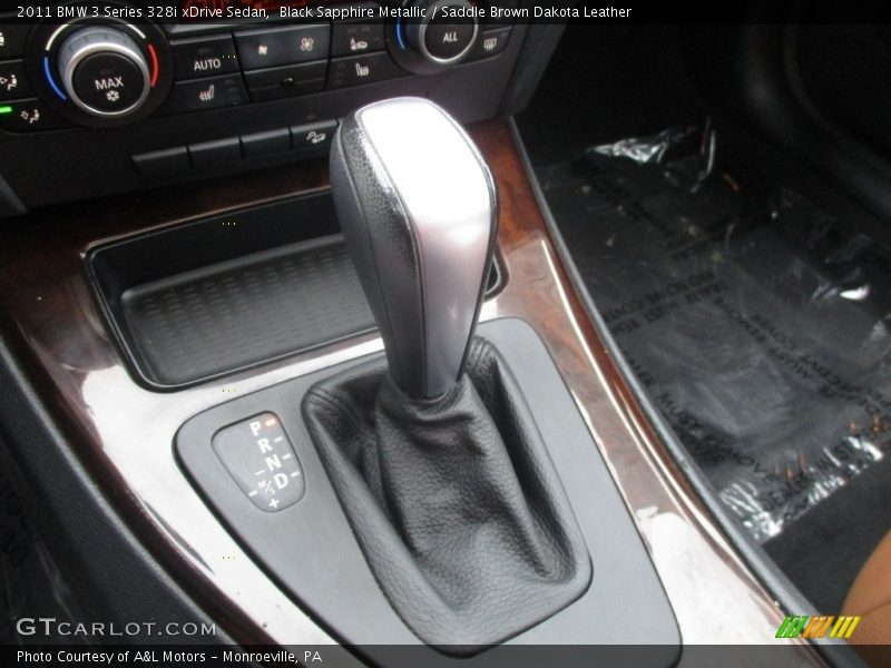 Black Sapphire Metallic / Saddle Brown Dakota Leather 2011 BMW 3 Series 328i xDrive Sedan
