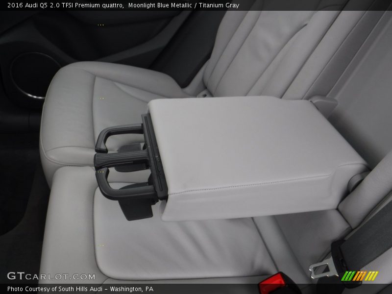 Moonlight Blue Metallic / Titanium Gray 2016 Audi Q5 2.0 TFSI Premium quattro