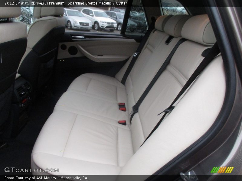 Sparkling Bronze Metallic / Oyster 2012 BMW X5 xDrive35i Premium