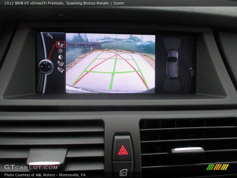 Sparkling Bronze Metallic / Oyster 2012 BMW X5 xDrive35i Premium