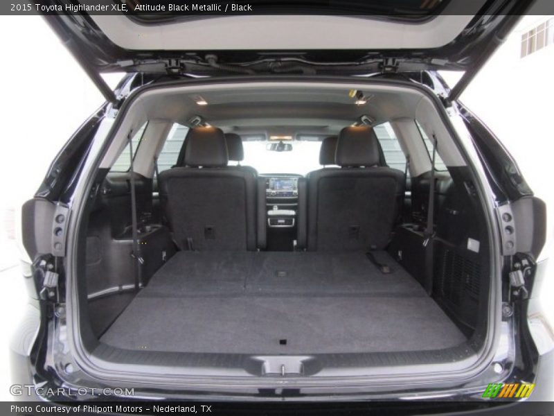 Attitude Black Metallic / Black 2015 Toyota Highlander XLE