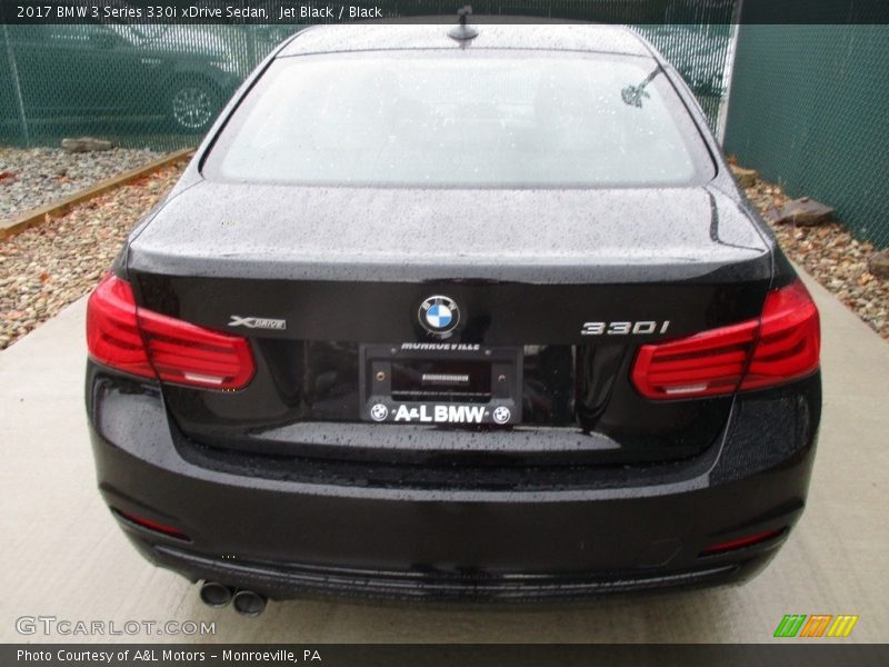 Jet Black / Black 2017 BMW 3 Series 330i xDrive Sedan