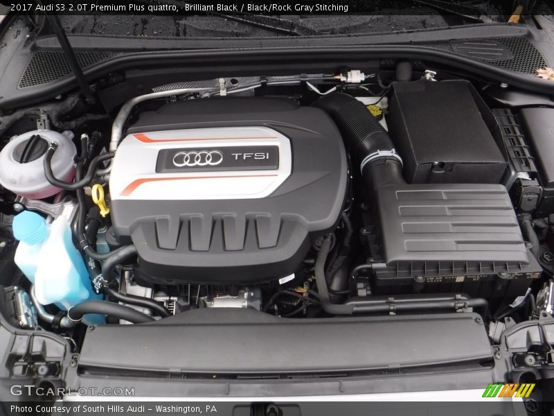  2017 S3 2.0T Premium Plus quattro Engine - 2.0 Liter TFSI Turbocharged DOHC 16-Valve VVT 4 Cylinder