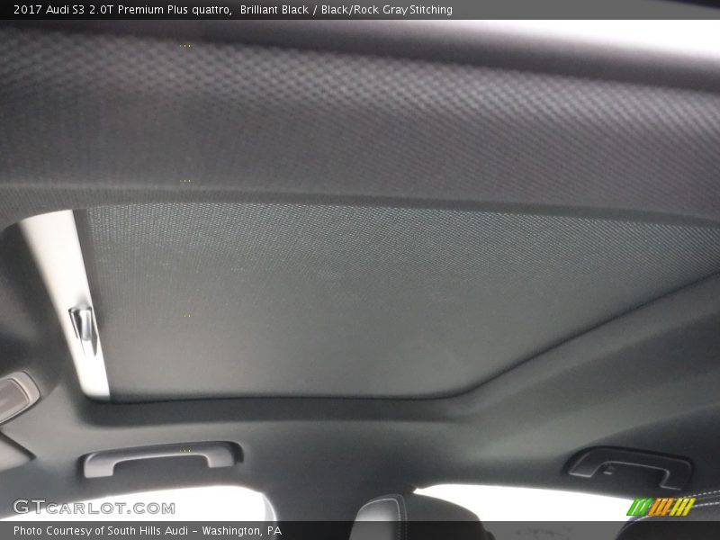 Brilliant Black / Black/Rock Gray Stitching 2017 Audi S3 2.0T Premium Plus quattro