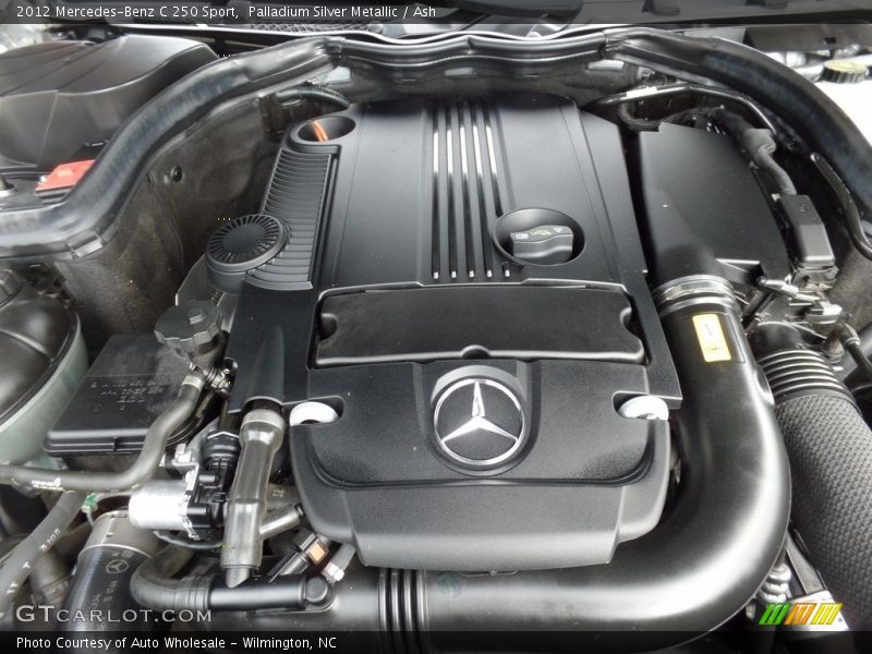 Palladium Silver Metallic / Ash 2012 Mercedes-Benz C 250 Sport