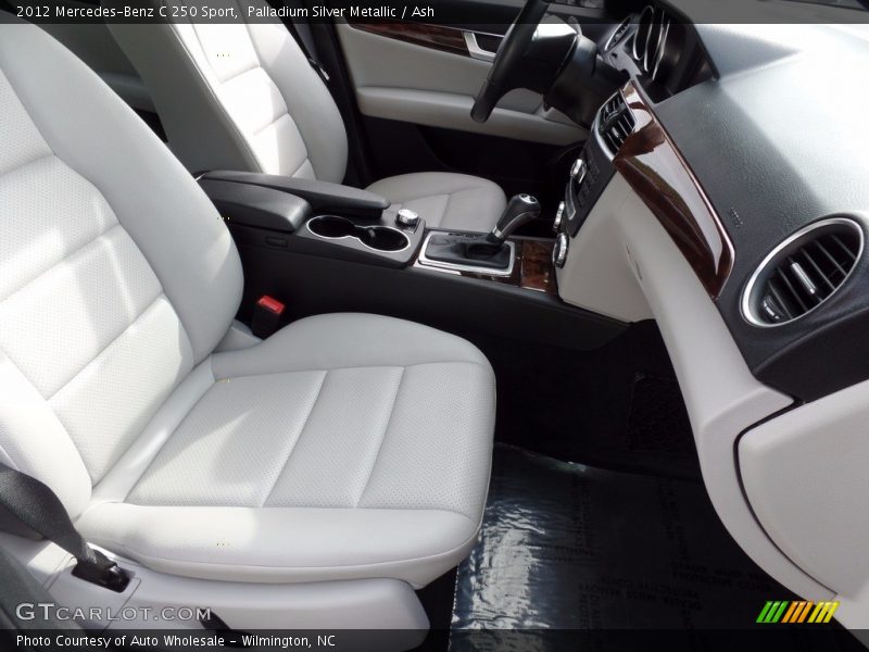 Palladium Silver Metallic / Ash 2012 Mercedes-Benz C 250 Sport