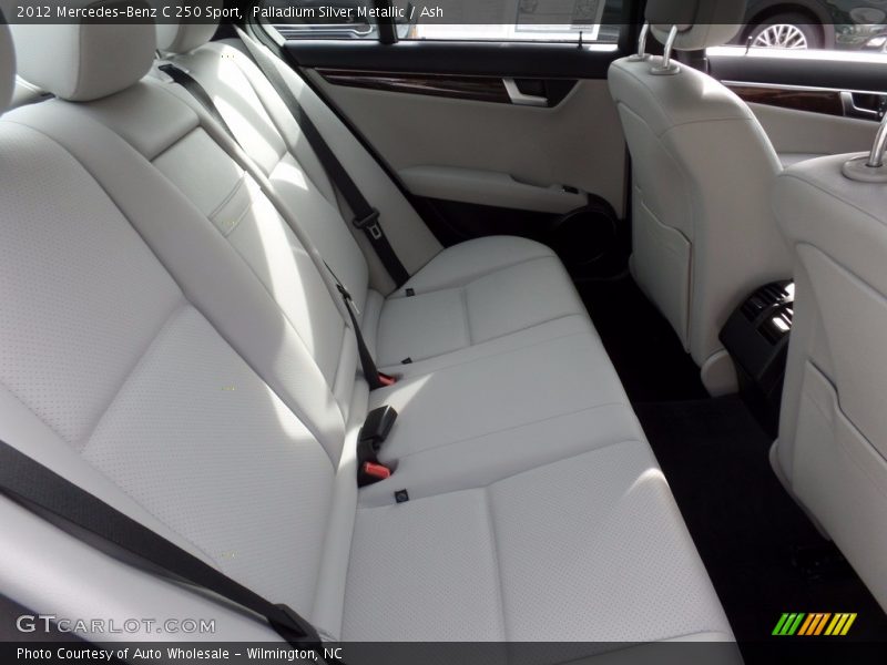 Palladium Silver Metallic / Ash 2012 Mercedes-Benz C 250 Sport