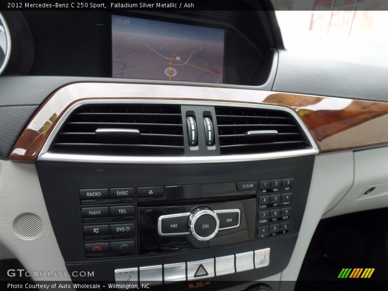 Palladium Silver Metallic / Ash 2012 Mercedes-Benz C 250 Sport