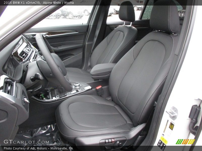 Alpine White / Mocha 2016 BMW X1 xDrive28i