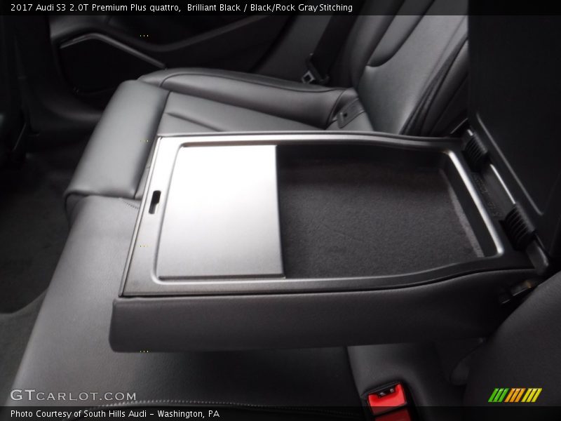 Brilliant Black / Black/Rock Gray Stitching 2017 Audi S3 2.0T Premium Plus quattro