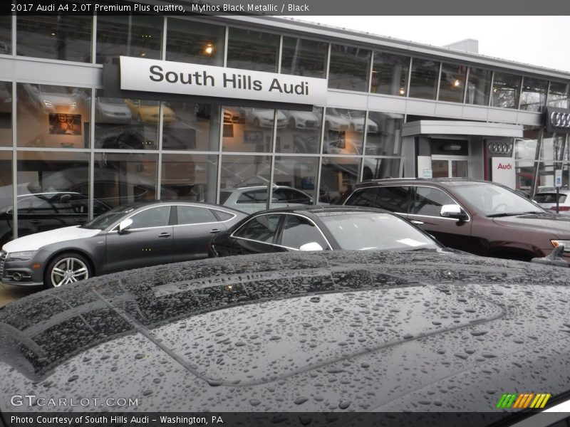 Mythos Black Metallic / Black 2017 Audi A4 2.0T Premium Plus quattro