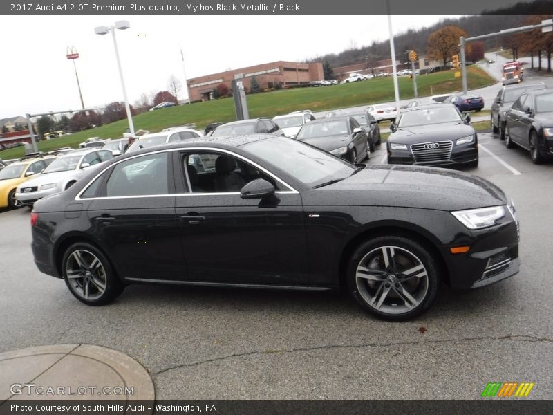 Mythos Black Metallic / Black 2017 Audi A4 2.0T Premium Plus quattro