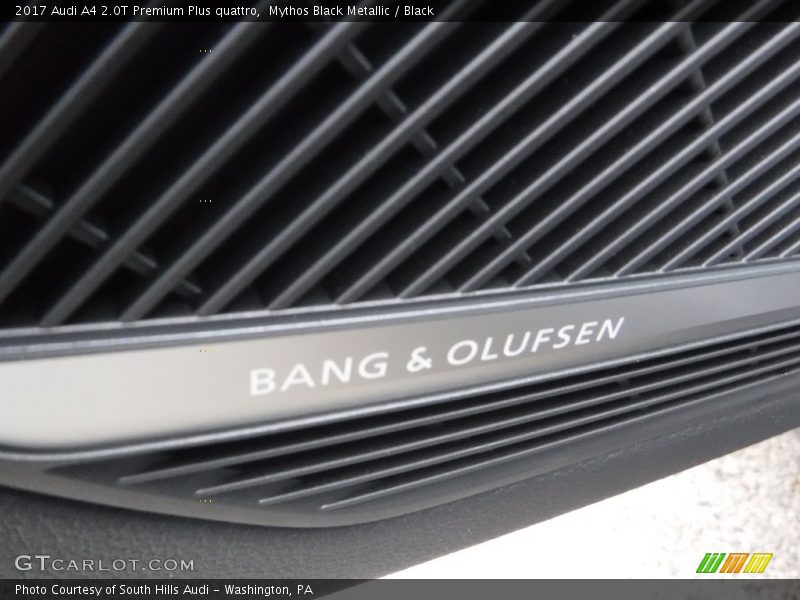 Mythos Black Metallic / Black 2017 Audi A4 2.0T Premium Plus quattro