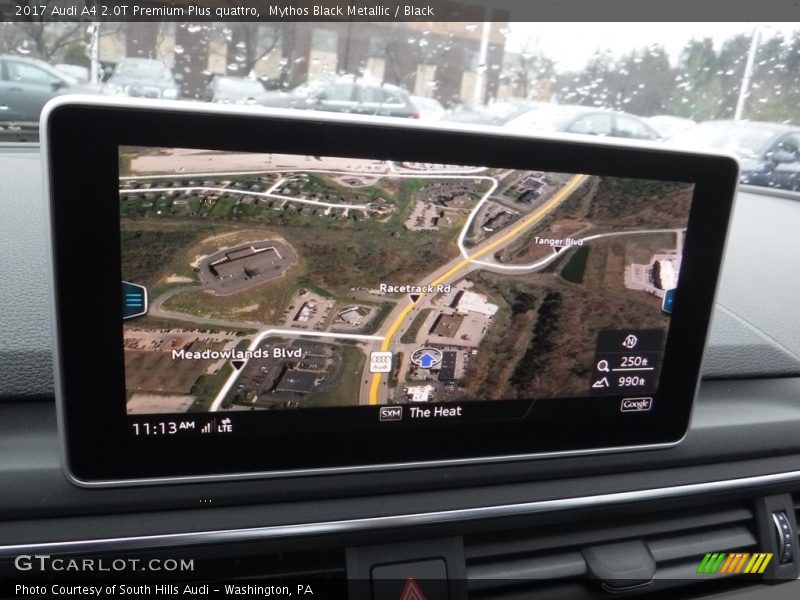 Mythos Black Metallic / Black 2017 Audi A4 2.0T Premium Plus quattro