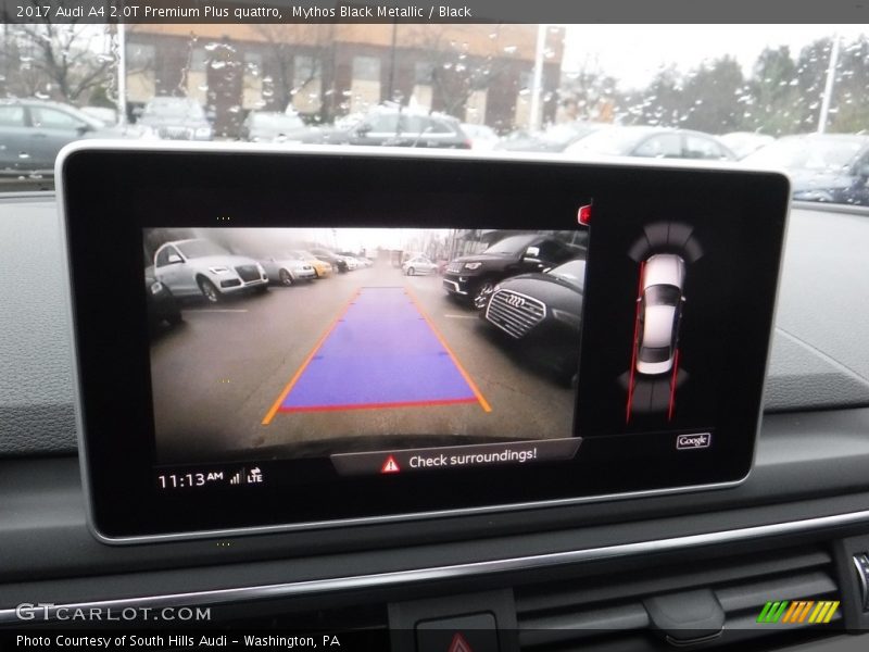 Mythos Black Metallic / Black 2017 Audi A4 2.0T Premium Plus quattro