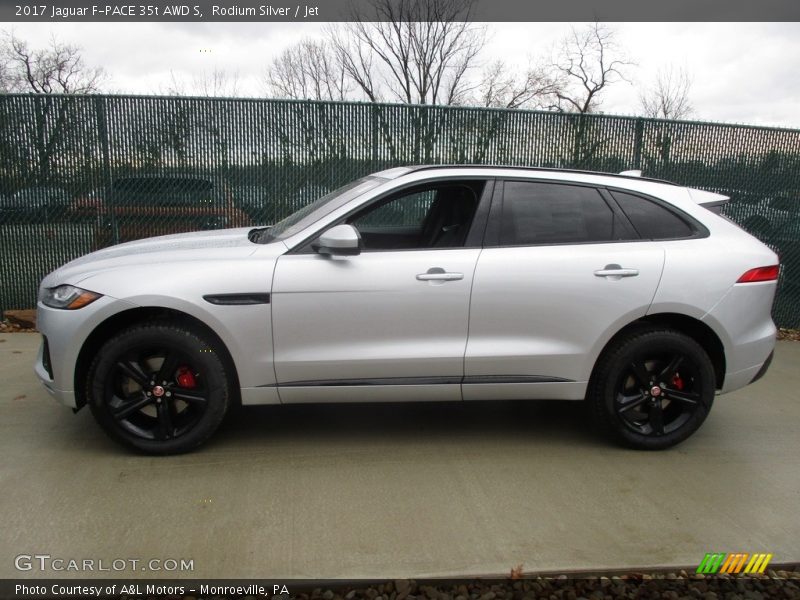  2017 F-PACE 35t AWD S Rodium Silver