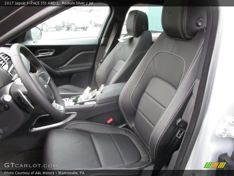 Front Seat of 2017 F-PACE 35t AWD S