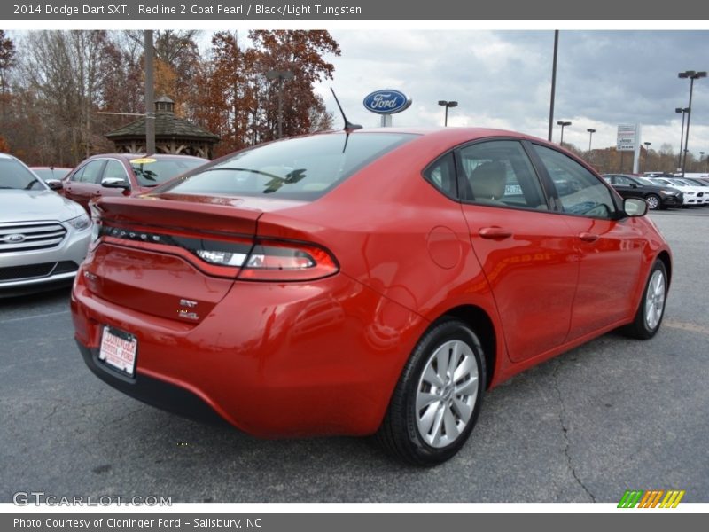 Redline 2 Coat Pearl / Black/Light Tungsten 2014 Dodge Dart SXT