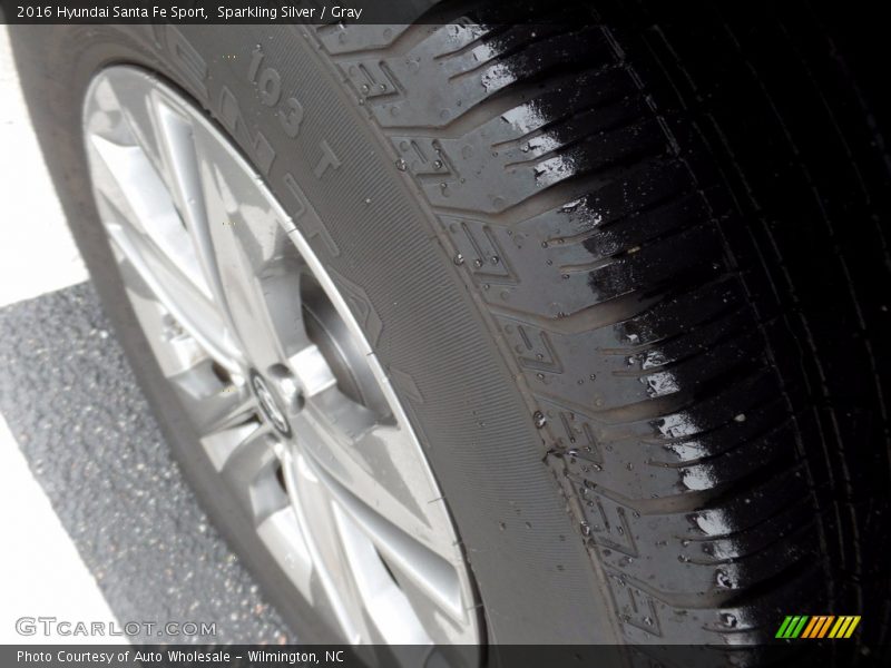 Sparkling Silver / Gray 2016 Hyundai Santa Fe Sport