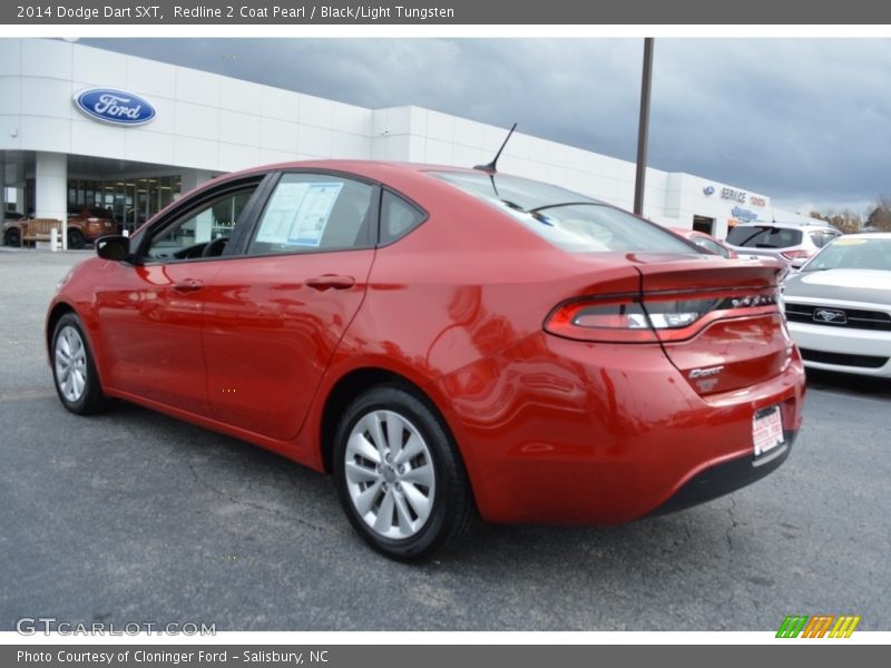 Redline 2 Coat Pearl / Black/Light Tungsten 2014 Dodge Dart SXT