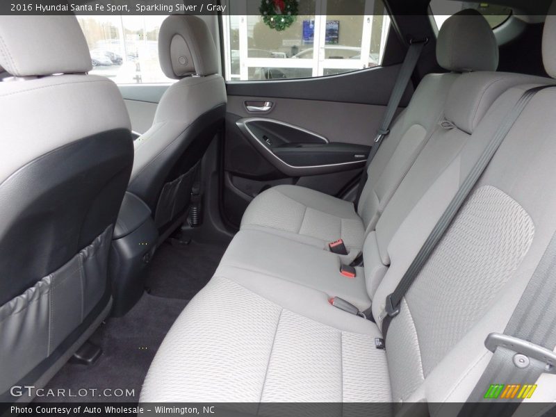 Sparkling Silver / Gray 2016 Hyundai Santa Fe Sport