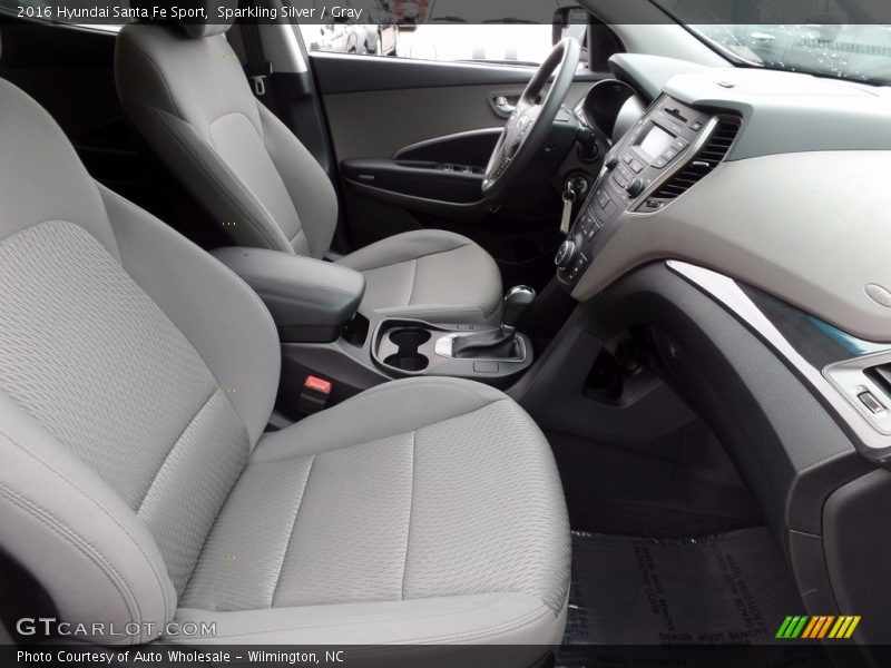 Sparkling Silver / Gray 2016 Hyundai Santa Fe Sport