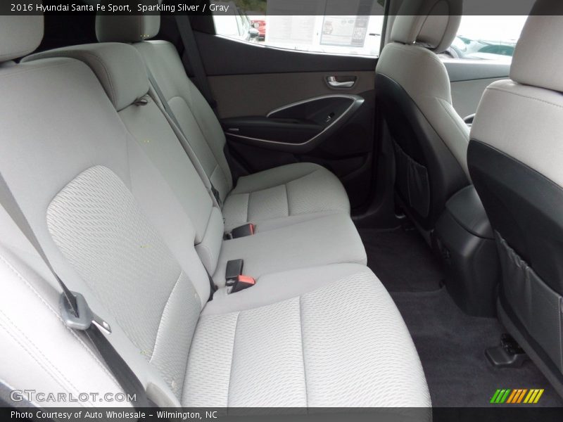 Sparkling Silver / Gray 2016 Hyundai Santa Fe Sport