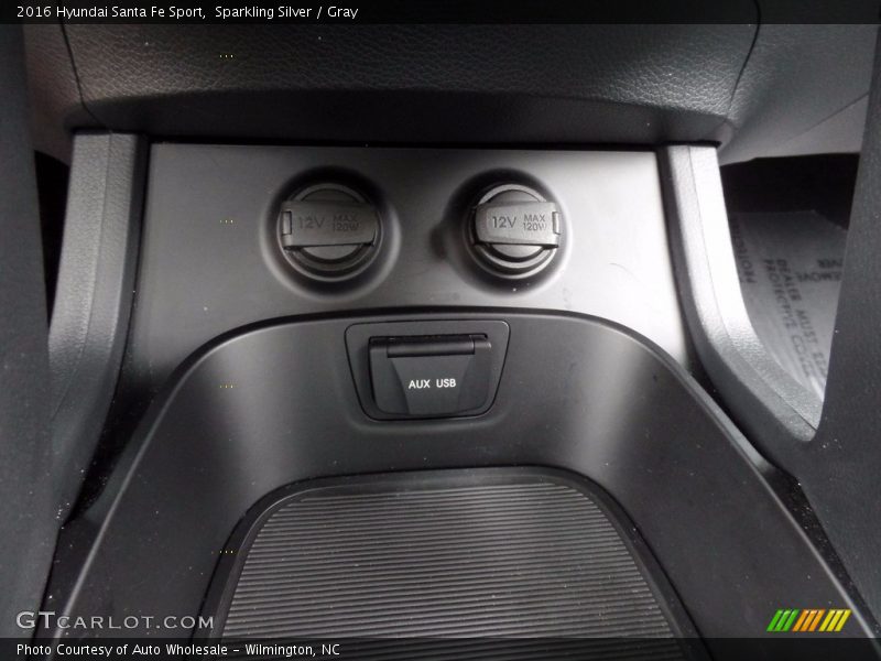 Sparkling Silver / Gray 2016 Hyundai Santa Fe Sport