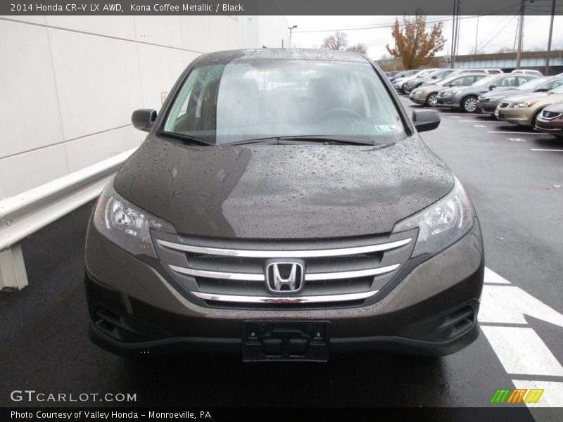 Kona Coffee Metallic / Black 2014 Honda CR-V LX AWD