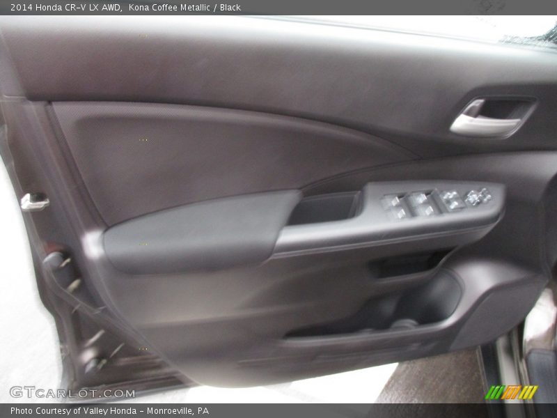 Kona Coffee Metallic / Black 2014 Honda CR-V LX AWD