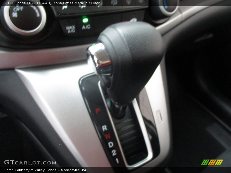 Kona Coffee Metallic / Black 2014 Honda CR-V LX AWD
