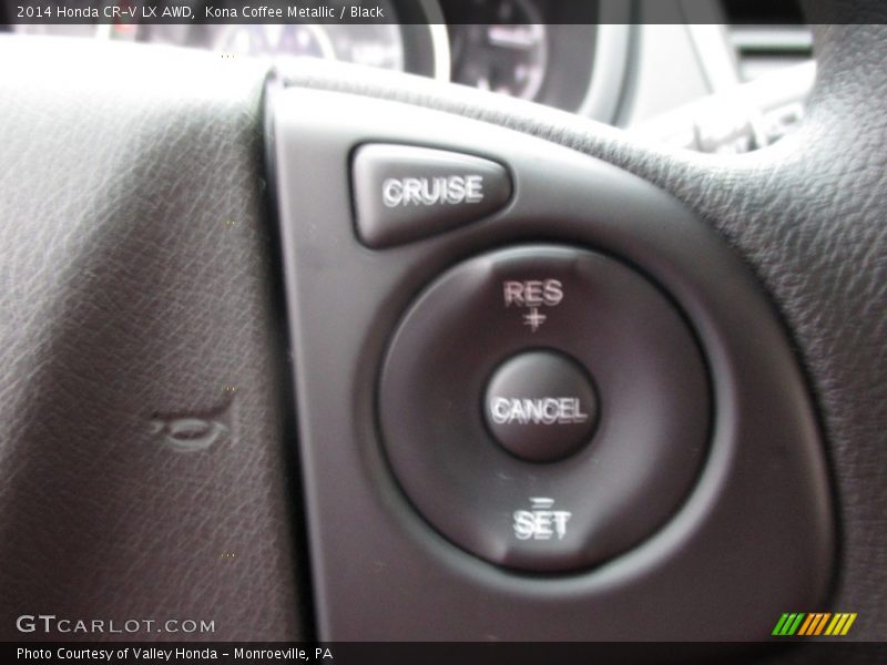 Kona Coffee Metallic / Black 2014 Honda CR-V LX AWD
