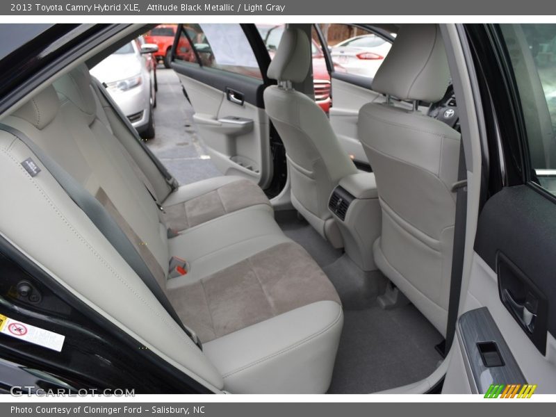 Attitude Black Metallic / Light Gray 2013 Toyota Camry Hybrid XLE